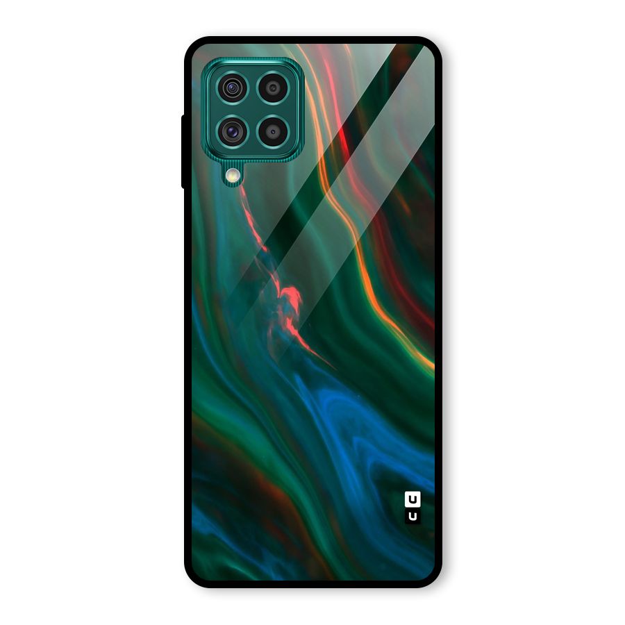 Inverse Marble Glass Back Case for Galaxy F62
