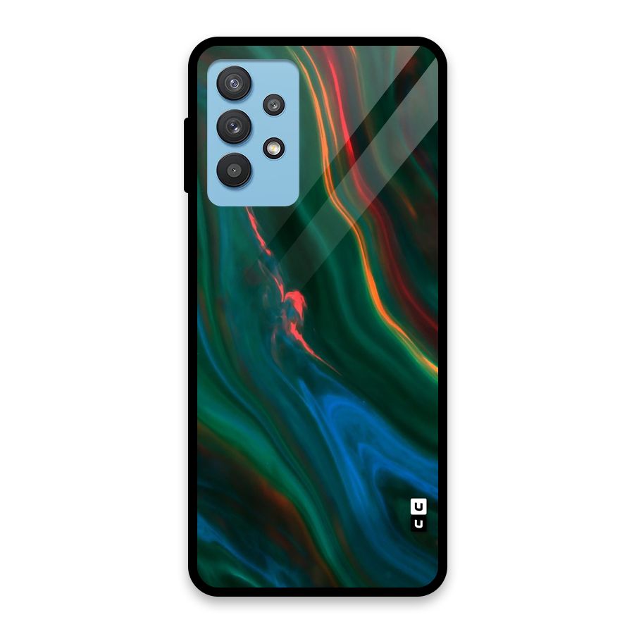 Inverse Marble Glass Back Case for Galaxy M32 5G