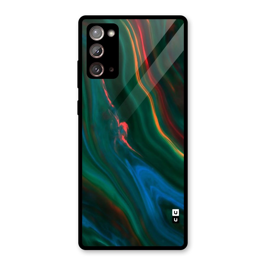Inverse Marble Glass Back Case for Galaxy Note 20