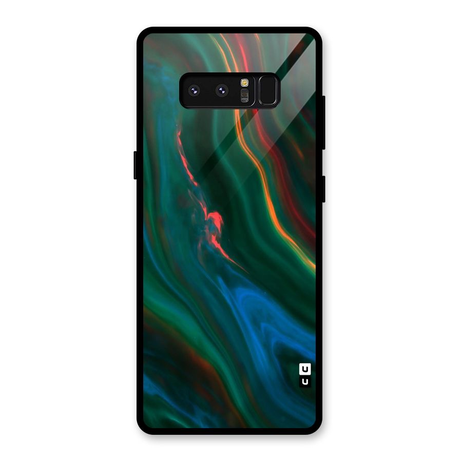 Inverse Marble Glass Back Case for Galaxy Note 8