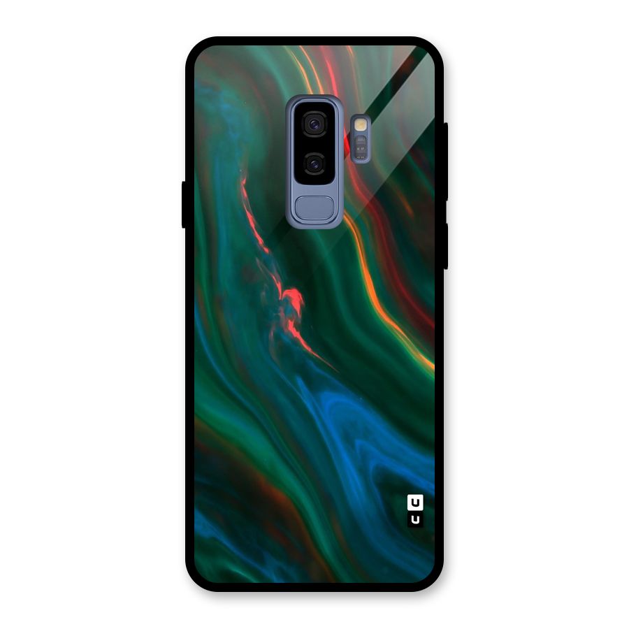 Inverse Marble Glass Back Case for Galaxy S9 Plus