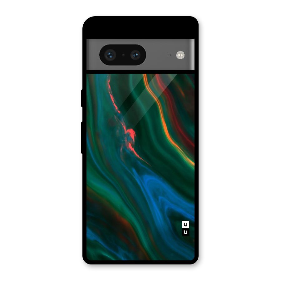 Inverse Marble Glass Back Case for Google Pixel 7