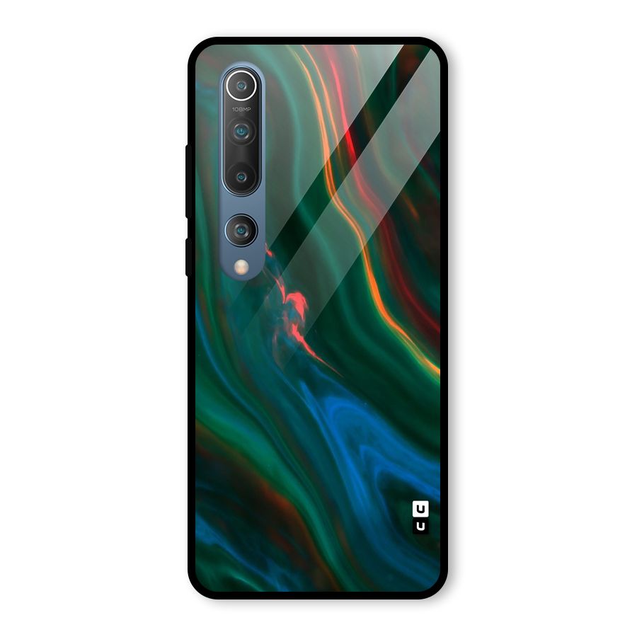 Inverse Marble Glass Back Case for Mi 10