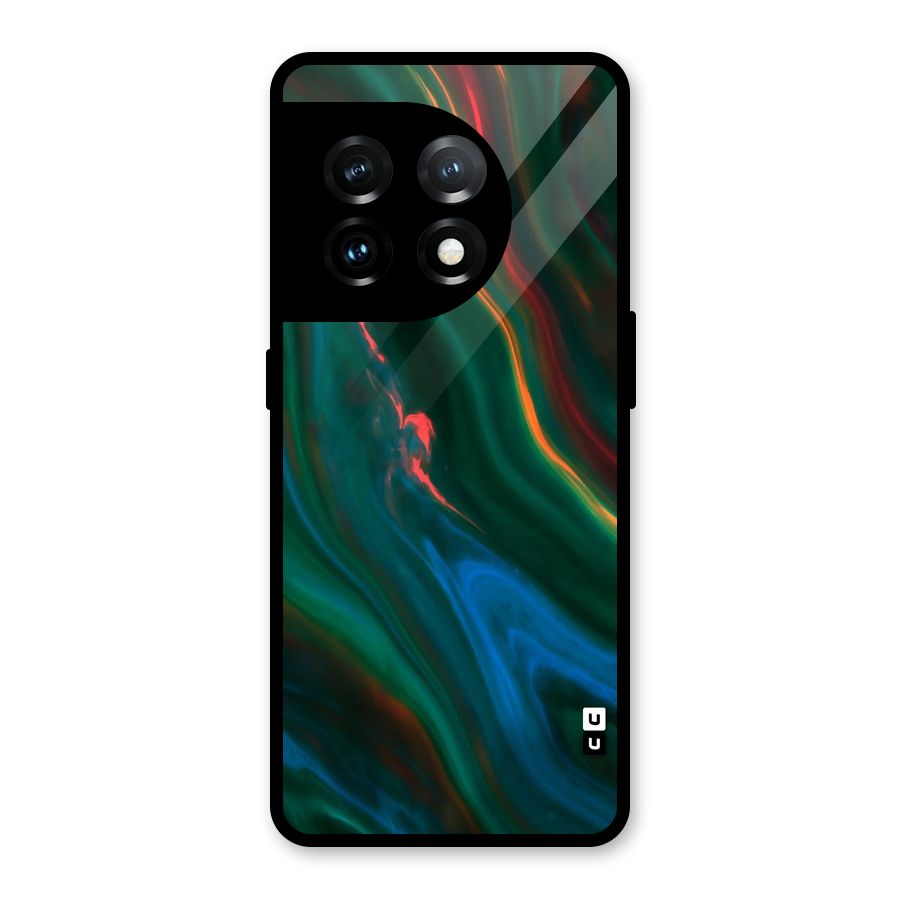 Inverse Marble Glass Back Case for OnePlus 11
