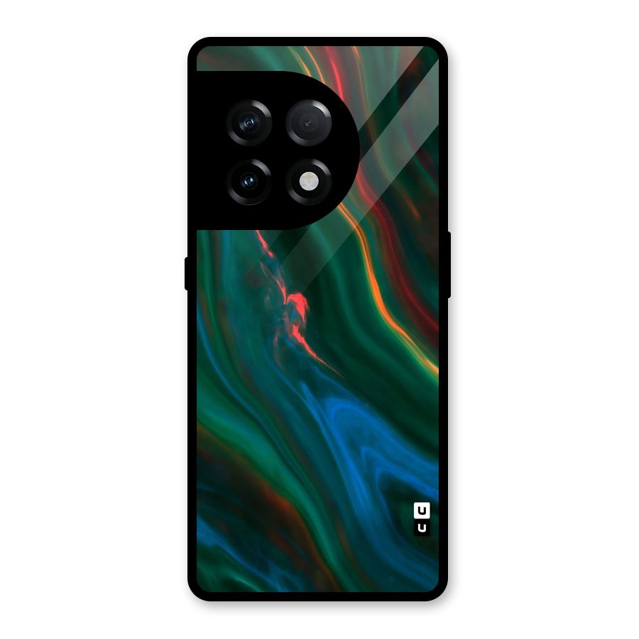 Inverse Marble Glass Back Case for OnePlus 11R