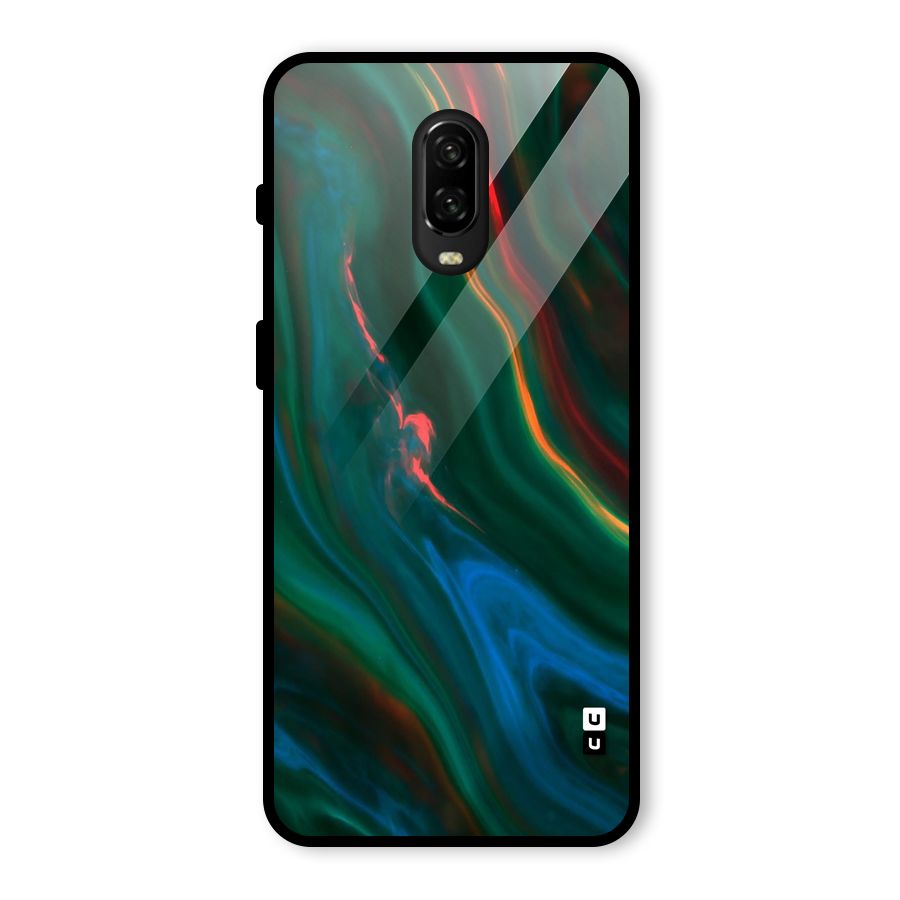 Inverse Marble Glass Back Case for OnePlus 6T