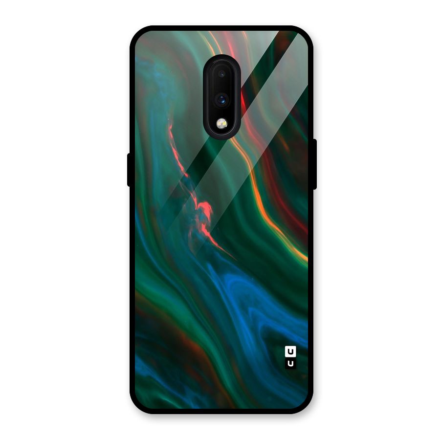 Inverse Marble Glass Back Case for OnePlus 7