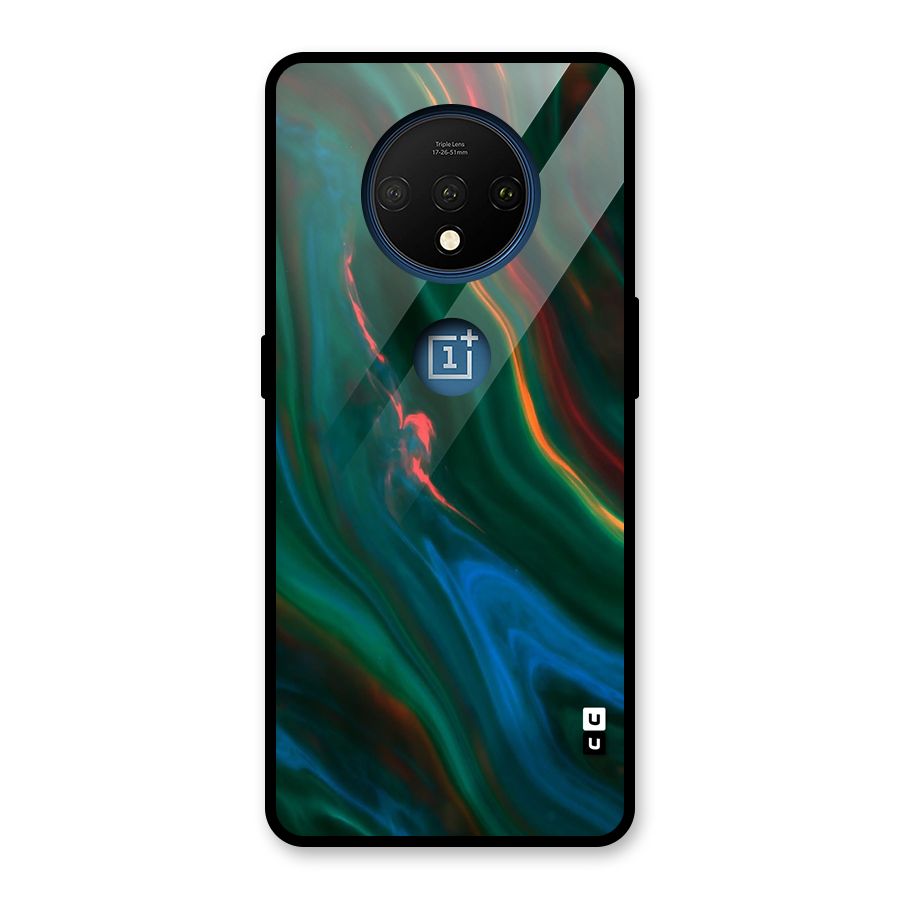 Inverse Marble Glass Back Case for OnePlus 7T