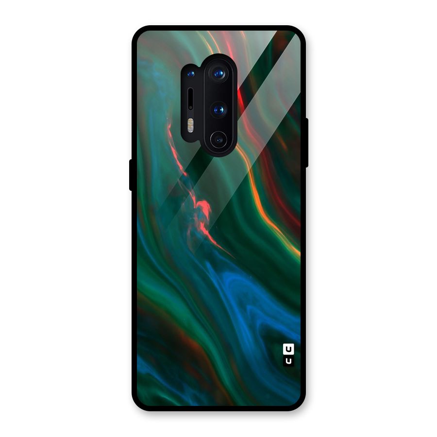 Inverse Marble Glass Back Case for OnePlus 8 Pro