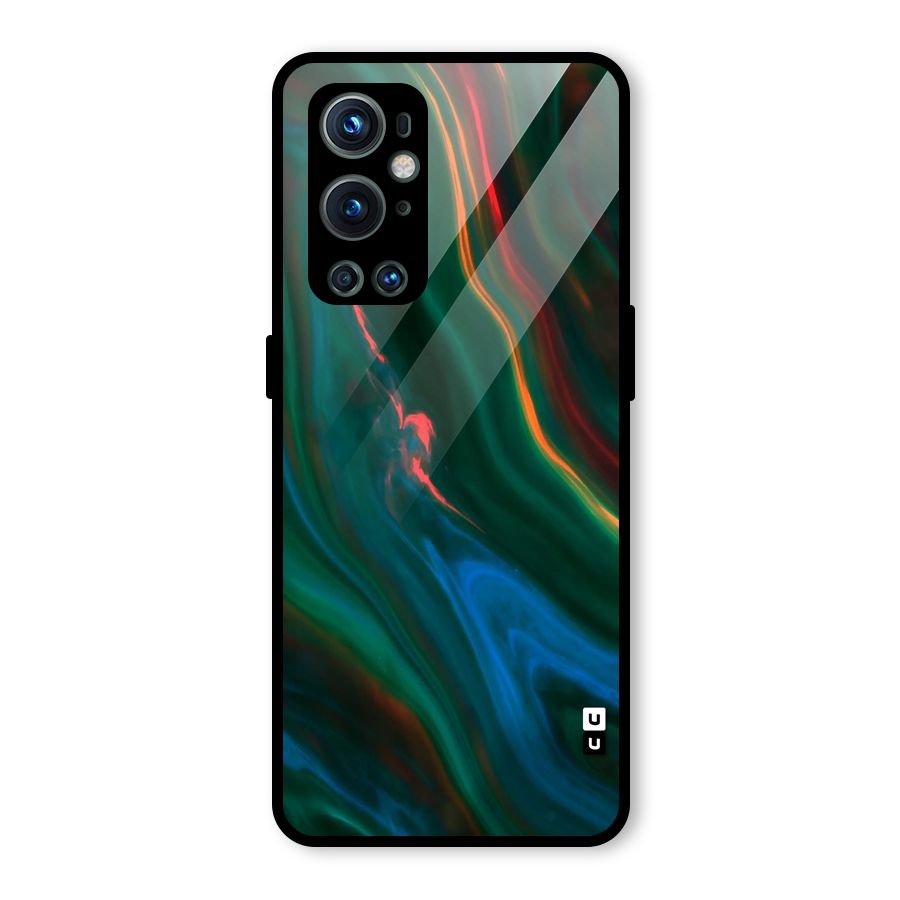 Inverse Marble Glass Back Case for OnePlus 9 Pro
