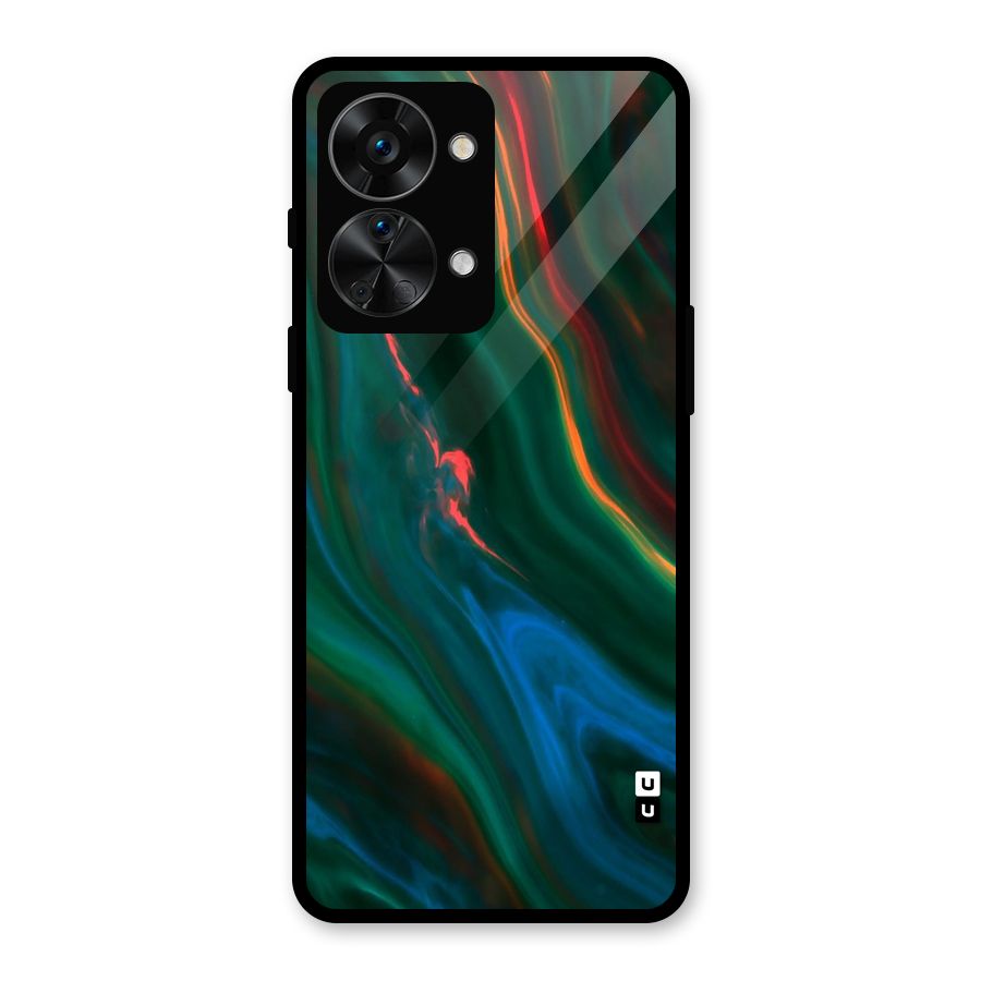 Inverse Marble Glass Back Case for OnePlus Nord 2T
