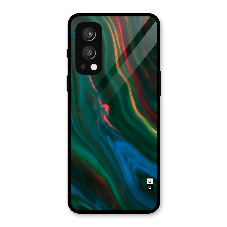 Inverse Marble Glass Back Case for OnePlus Nord 2 5G
