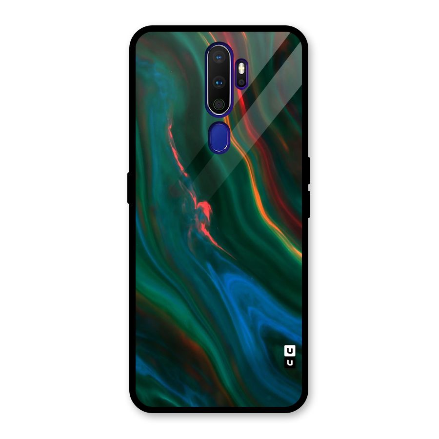 Inverse Marble Glass Back Case for Oppo A9 (2020)