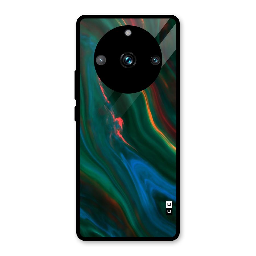 Inverse Marble Glass Back Case for Realme 11 Pro