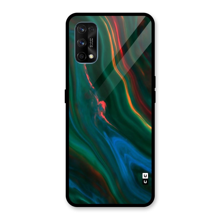 Inverse Marble Glass Back Case for Realme 7 Pro