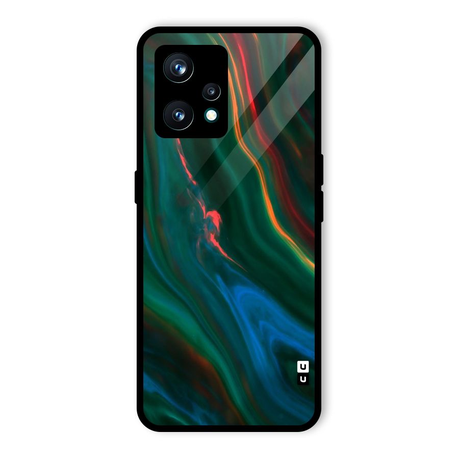 Inverse Marble Glass Back Case for Realme 9 Pro Plus 5G