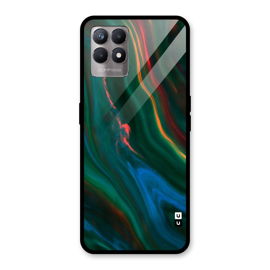 Inverse Marble Glass Back Case for Realme Narzo 50