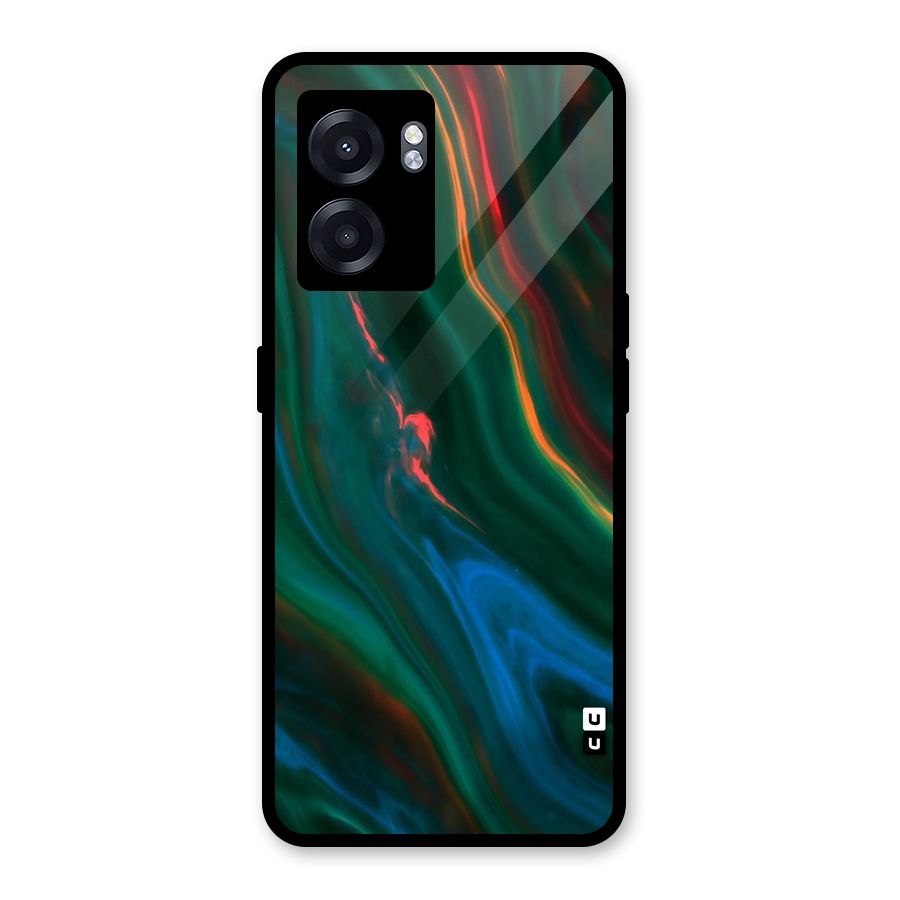 Inverse Marble Glass Back Case for Realme Narzo 50 5G