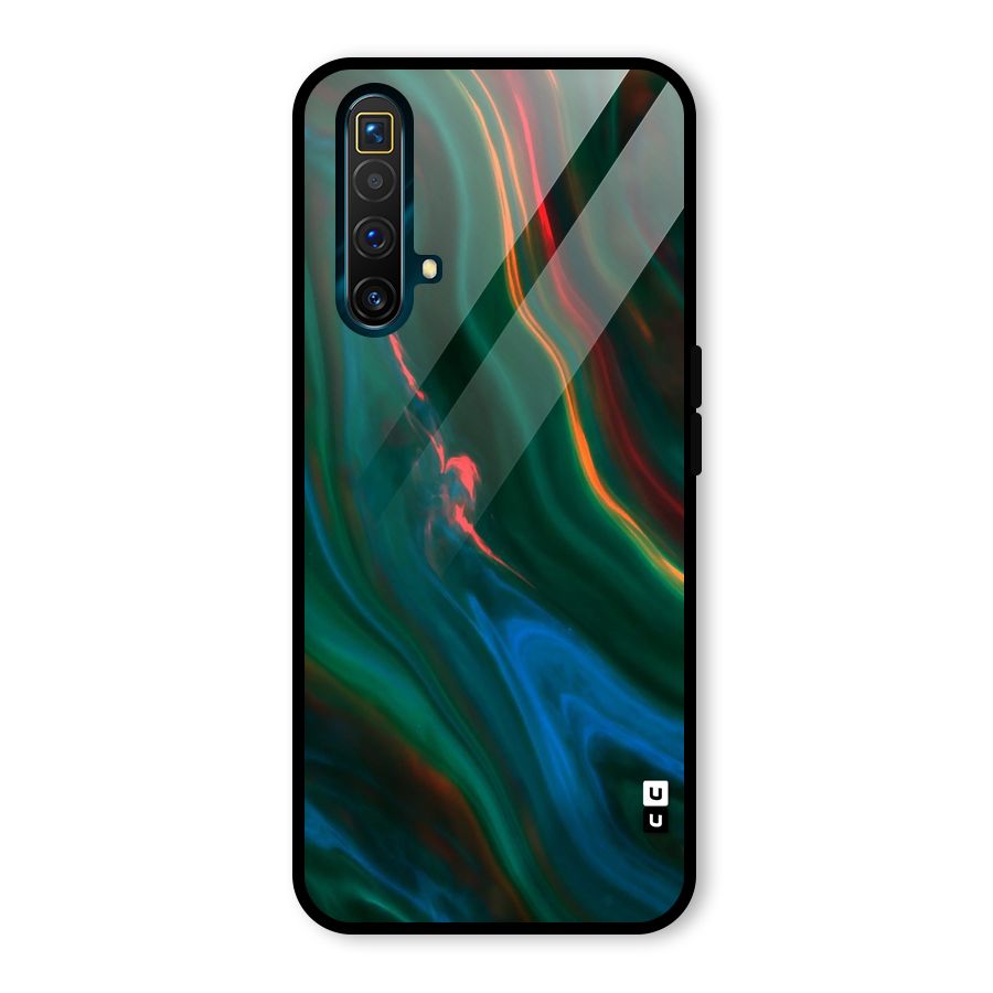 Inverse Marble Glass Back Case for Realme X3