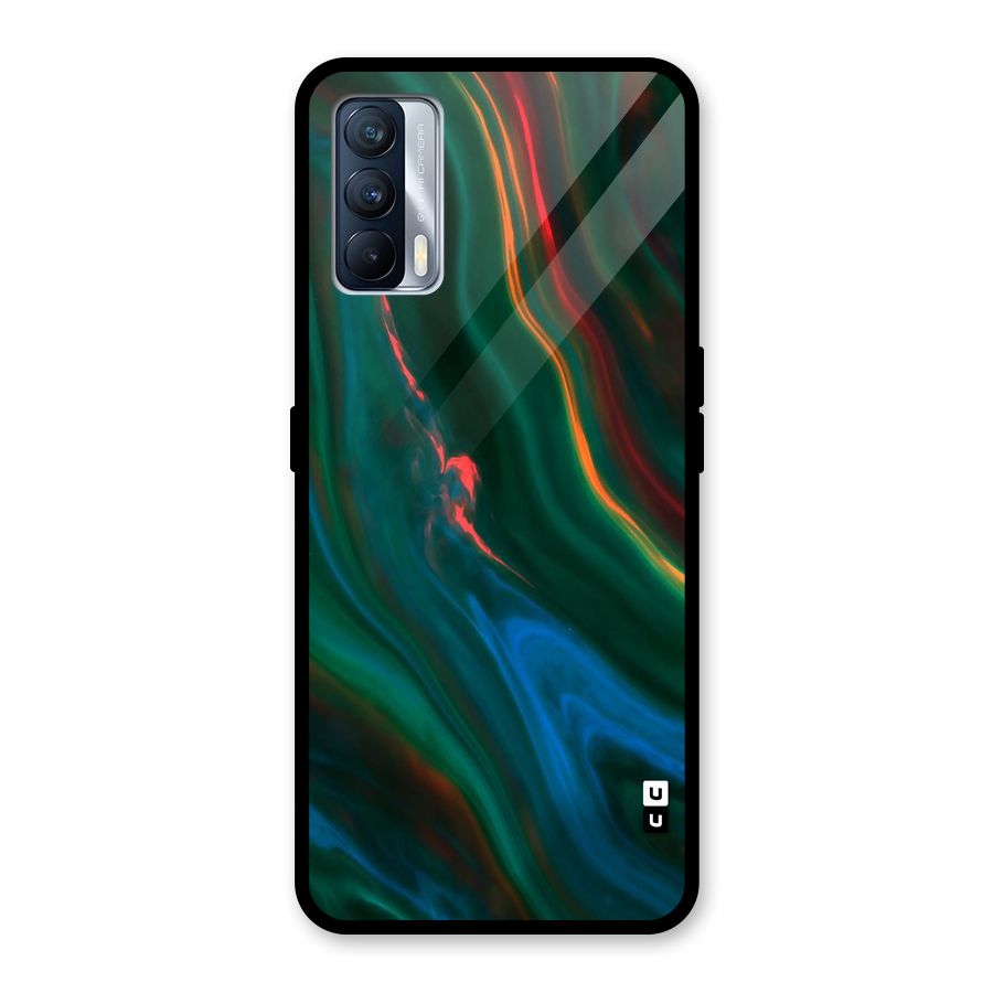 Inverse Marble Glass Back Case for Realme X7