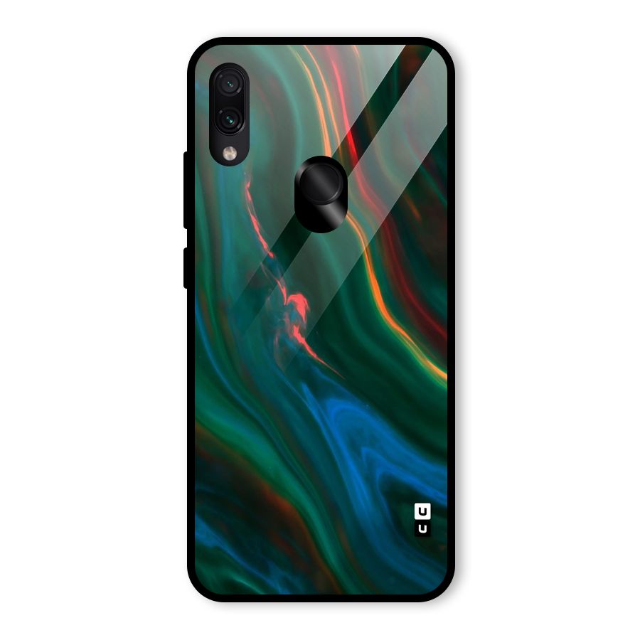 Inverse Marble Glass Back Case for Redmi Note 7 Pro