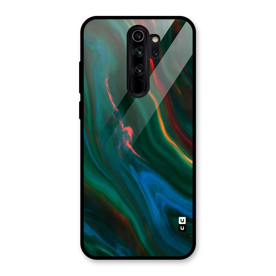 Inverse Marble Glass Back Case for Redmi Note 8 Pro