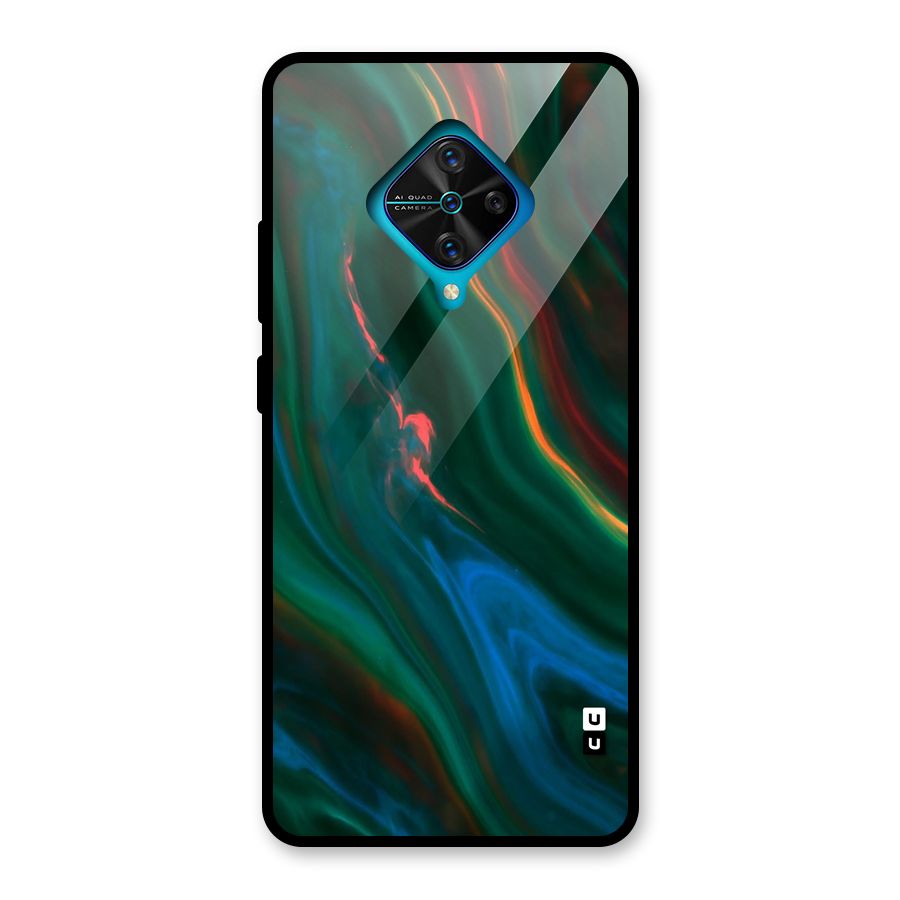 Inverse Marble Glass Back Case for Vivo S1 Pro