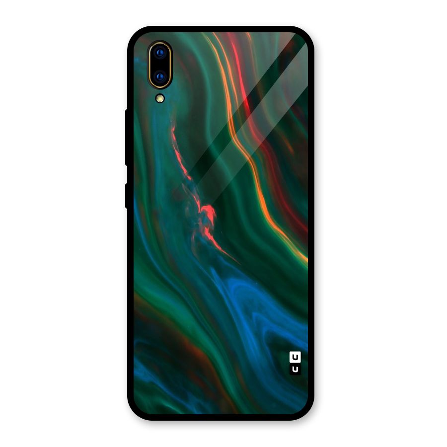 Inverse Marble Glass Back Case for Vivo V11 Pro
