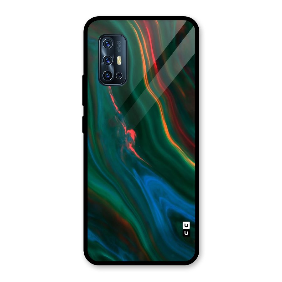 Inverse Marble Glass Back Case for Vivo V17