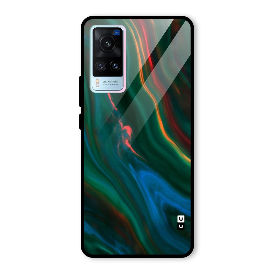 Inverse Marble Glass Back Case for Vivo X60