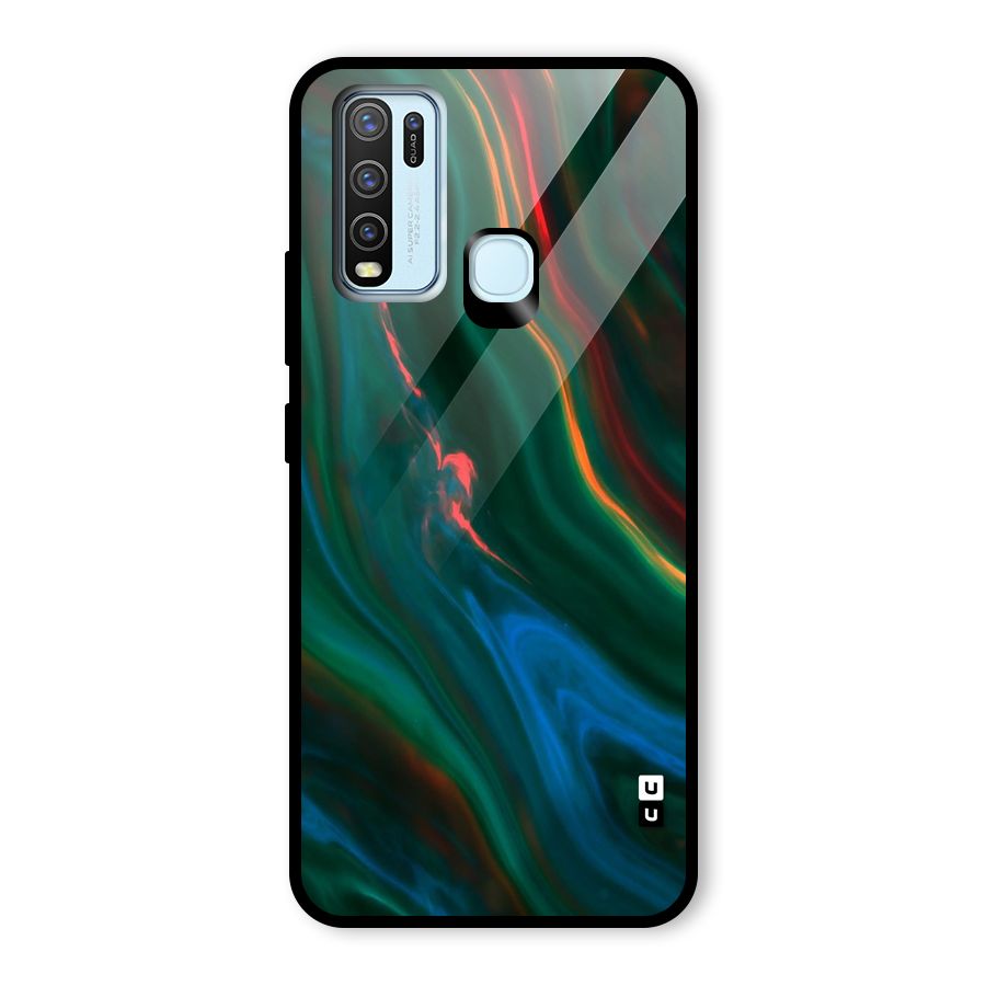 Inverse Marble Glass Back Case for Vivo Y50