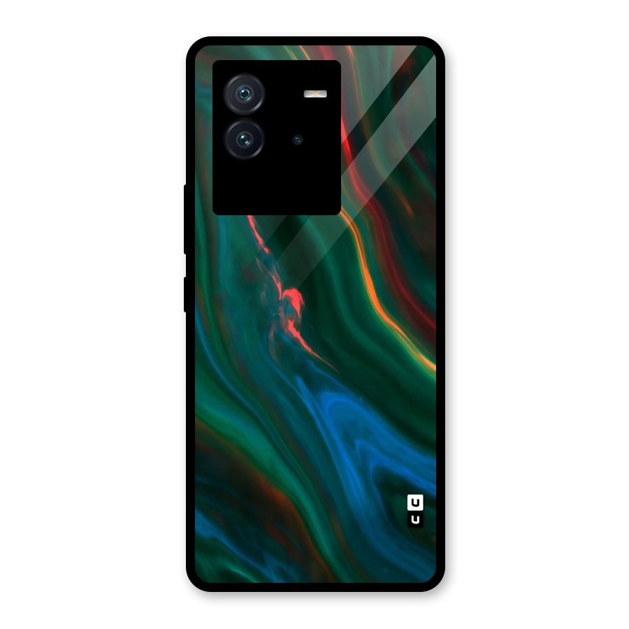 Inverse Marble Glass Back Case for Vivo iQOO Neo 6 5G