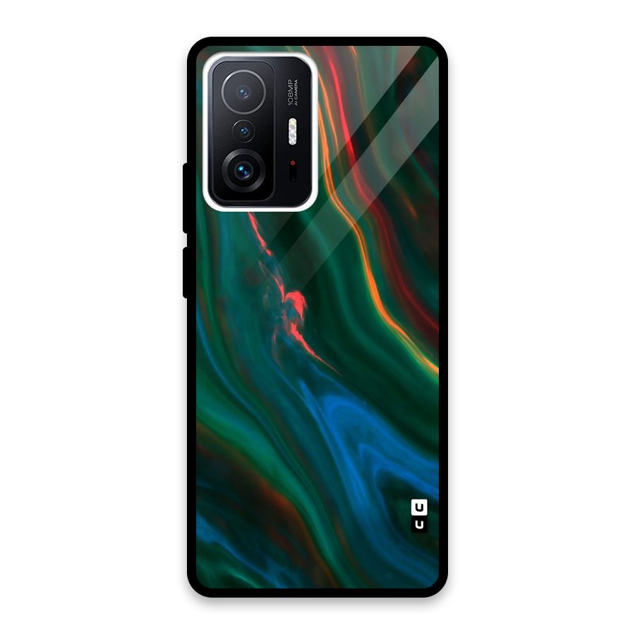 Inverse Marble Glass Back Case for Xiaomi 11T Pro