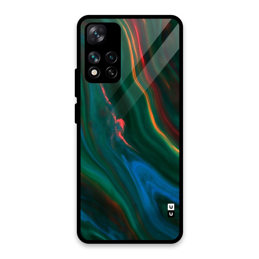 Inverse Marble Glass Back Case for Xiaomi 11i 5G