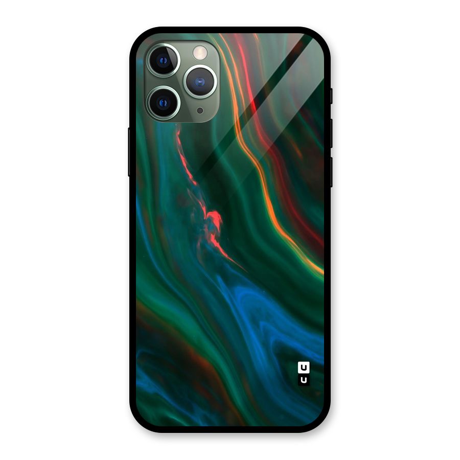 Inverse Marble Glass Back Case for iPhone 11 Pro