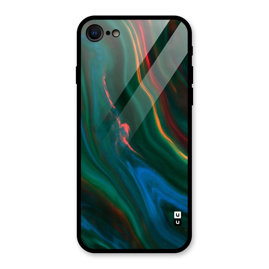 Inverse Marble Glass Back Case for iPhone 7