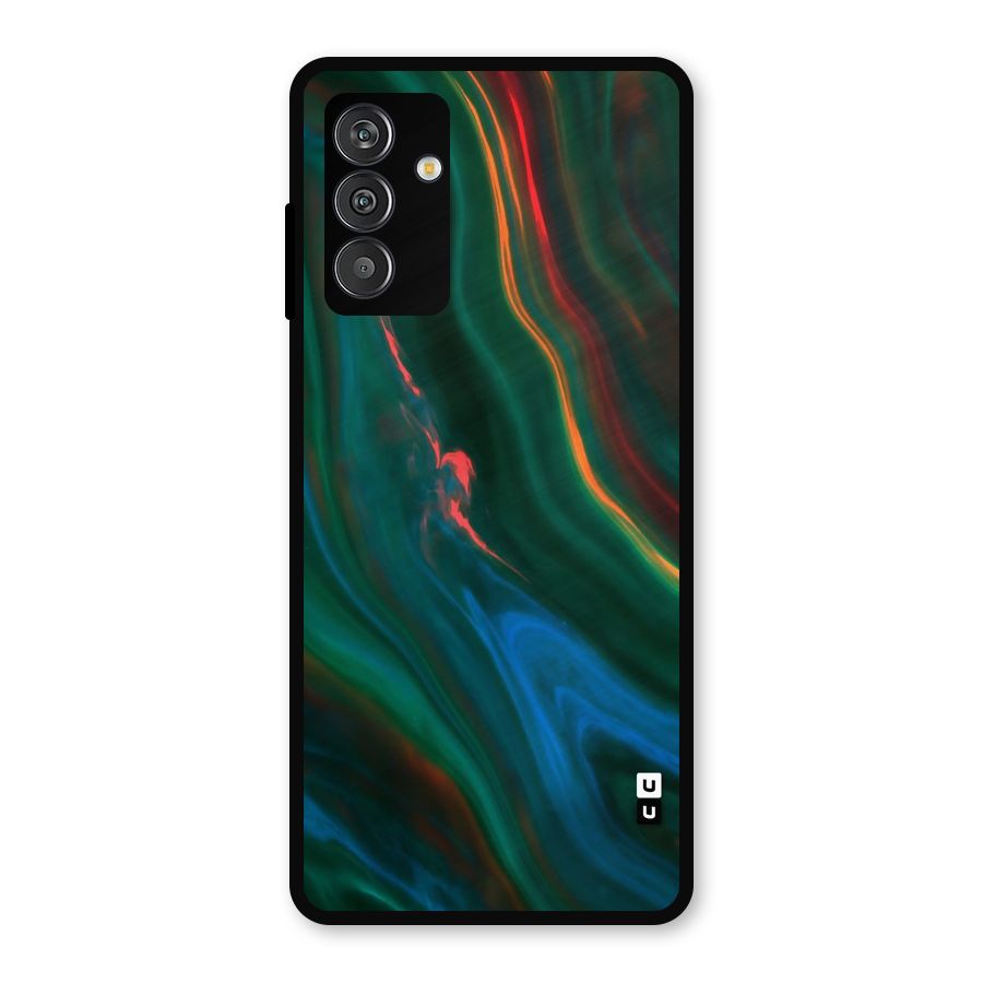 Inverse Marble Metal Back Case for Galaxy M13
