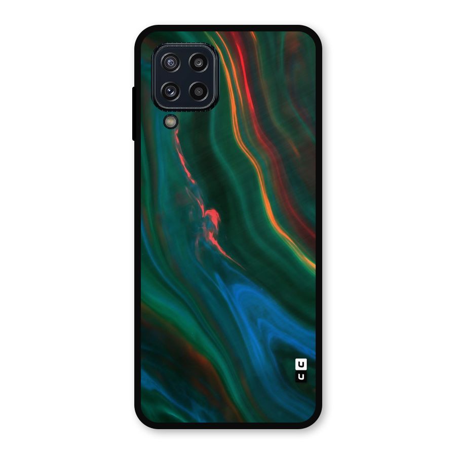 Inverse Marble Metal Back Case for Galaxy M32