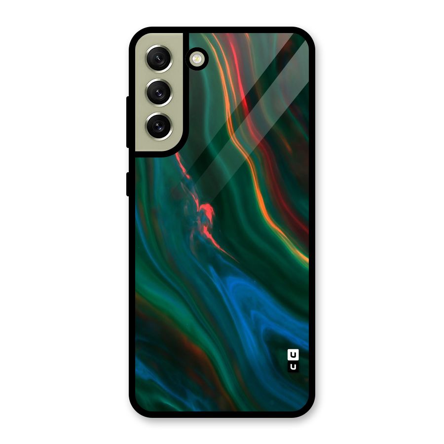 Inverse Marble Metal Back Case for Galaxy S21 FE 5G (2023)