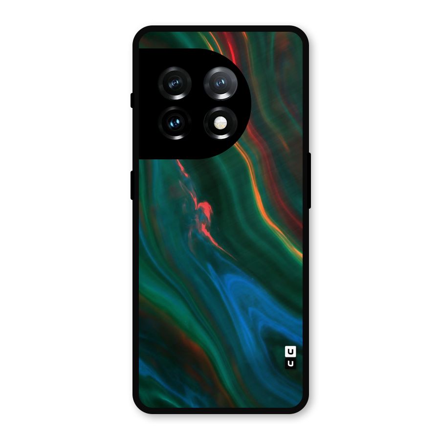 Inverse Marble Metal Back Case for OnePlus 11
