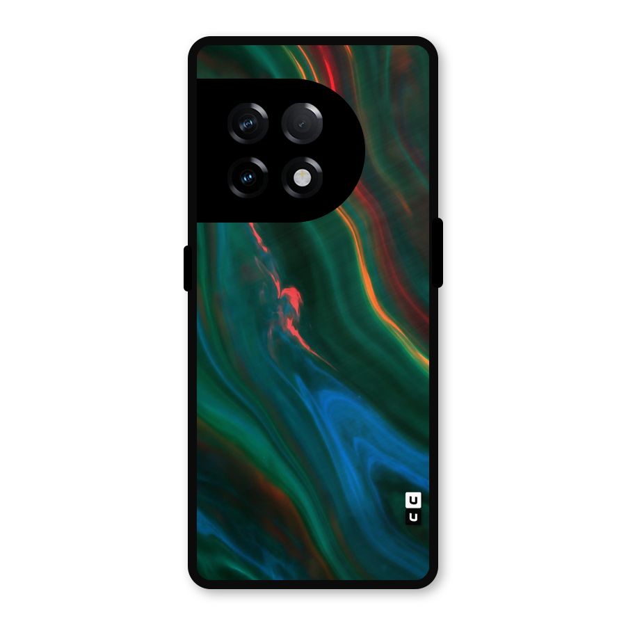 Inverse Marble Metal Back Case for OnePlus 11R