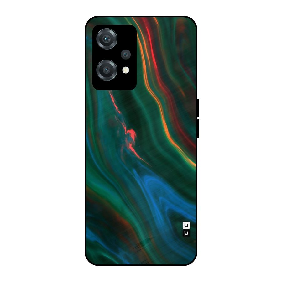 Inverse Marble Metal Back Case for OnePlus Nord CE 2 Lite 5G