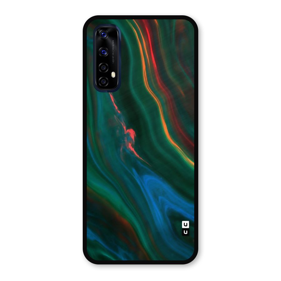Inverse Marble Metal Back Case for Realme 7