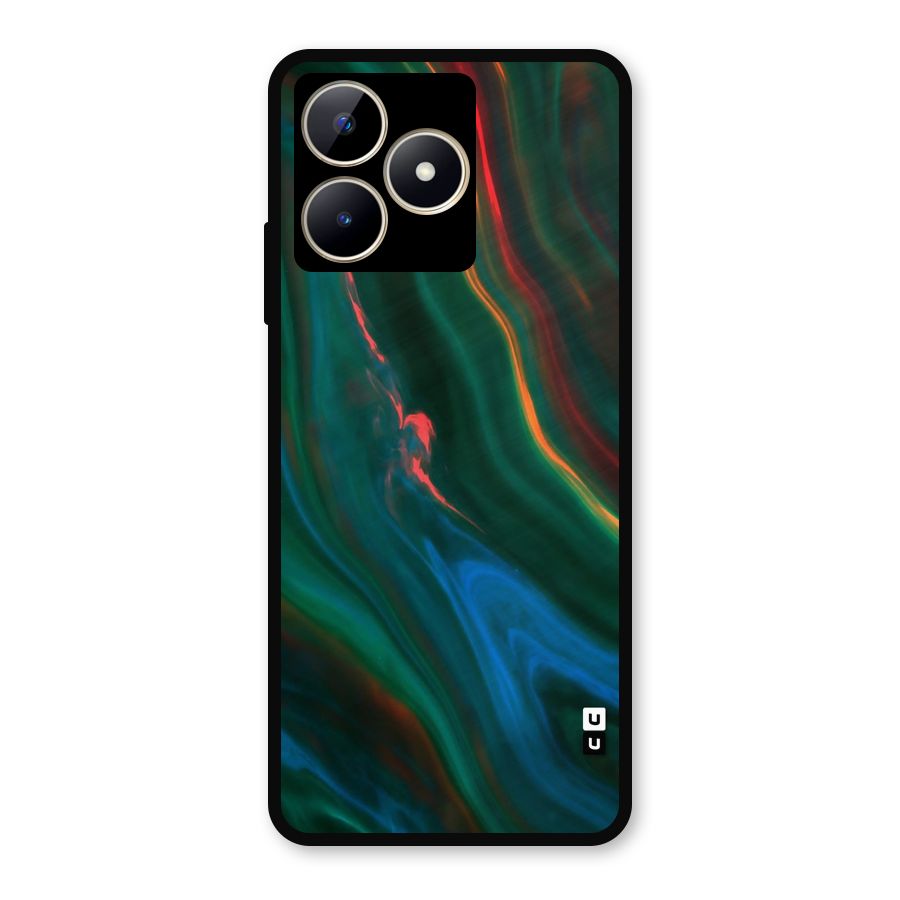 Inverse Marble Metal Back Case for Realme C53