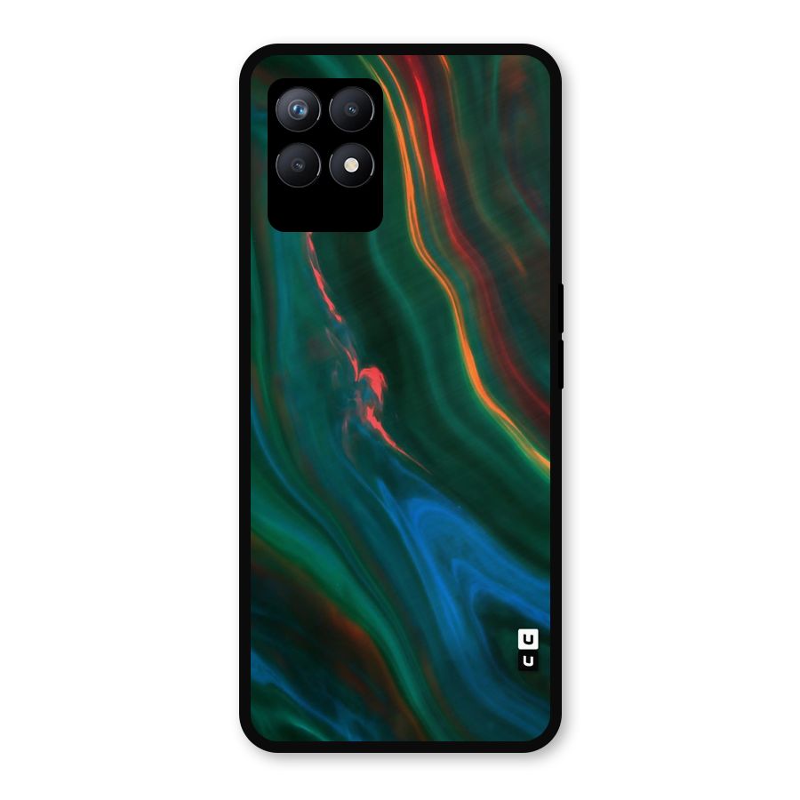 Inverse Marble Metal Back Case for Realme Narzo 50
