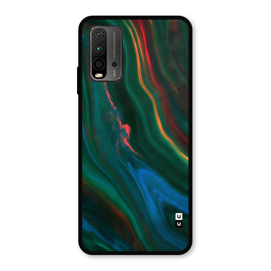 Inverse Marble Metal Back Case for Redmi 9 Power