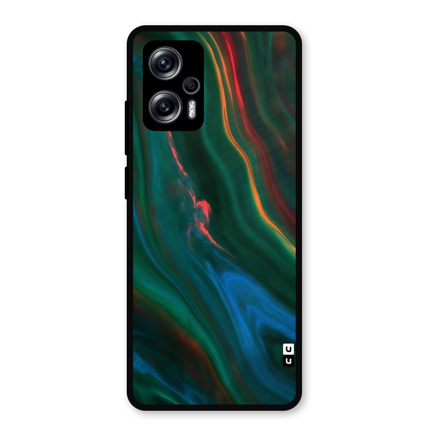 Inverse Marble Metal Back Case for Redmi K50i