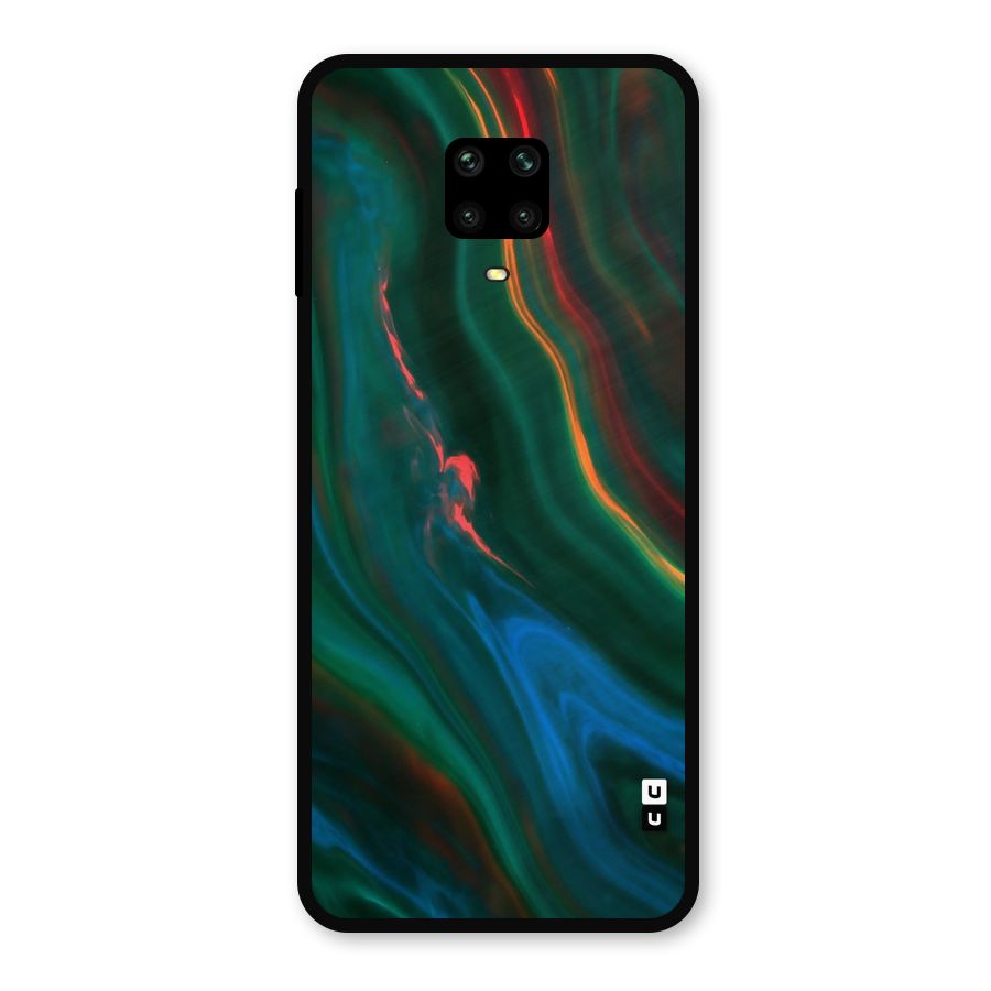 Inverse Marble Metal Back Case for Redmi Note 9 Pro Max