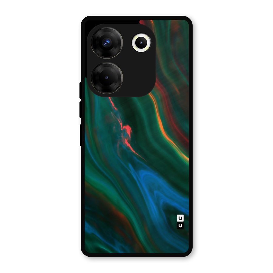 Inverse Marble Metal Back Case for Tecno Camon 20
