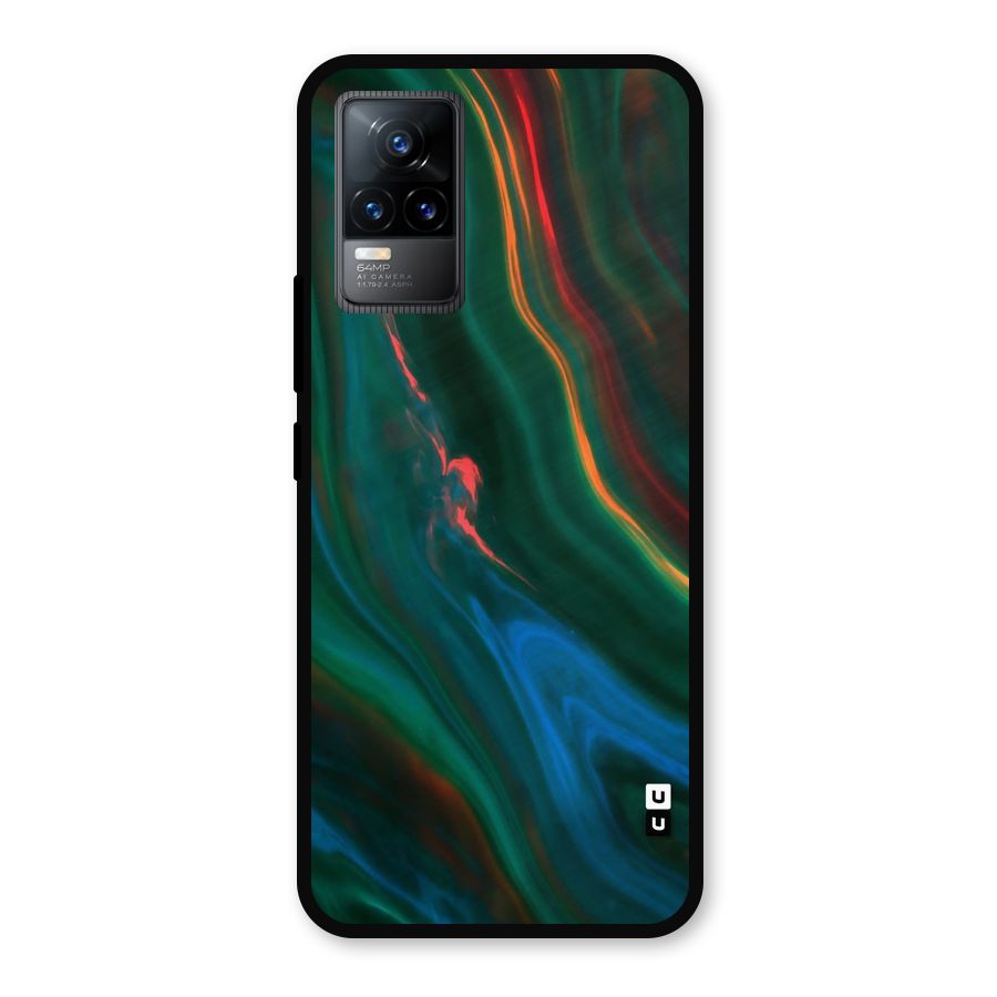 Inverse Marble Metal Back Case for Vivo Y73